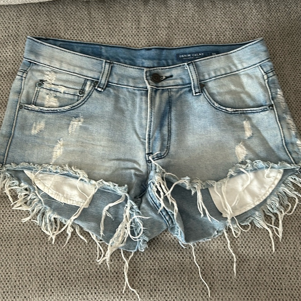 Jean shorts